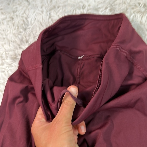 Lululemon Speed Wunder Mid-Rise Tight 28" *Speckle Shine Garnet / Garnet - Picture 3 of 6